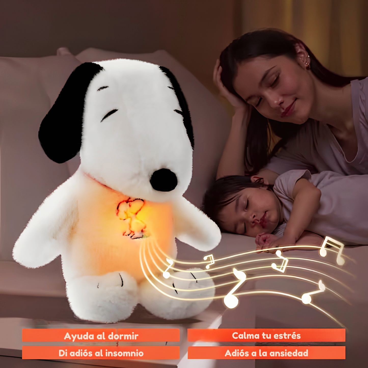 Peluche con Respiración Antiestrés