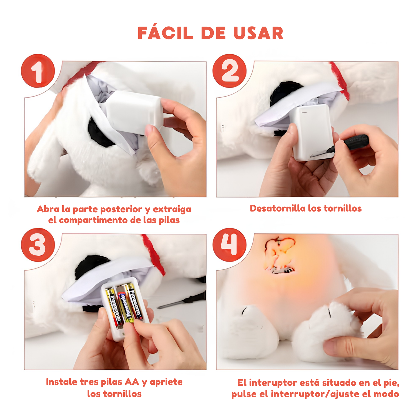 Peluche con Respiración Antiestrés